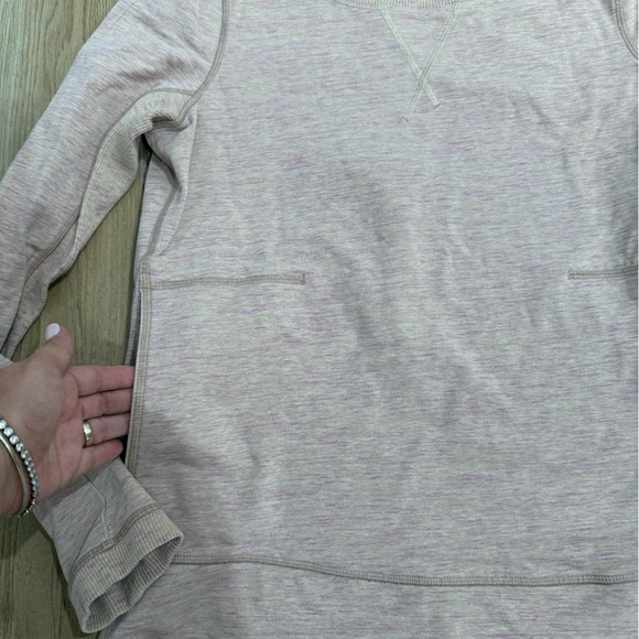Lululemon Exhalation Pullover in Heathered Marled Mojave Magenta - Picture 7 of 7